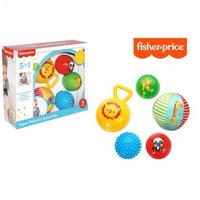 Set 5 Palline Fisher-Price Animali Giocattolo bam
