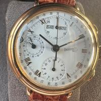 Eberhard crono oro doppia cassa