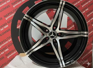 Cerchi Mercedes classe A B C E W GLC GLA SLC 18 po
