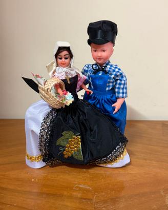 Bambole da collezione vintage Souvenirs città (1)