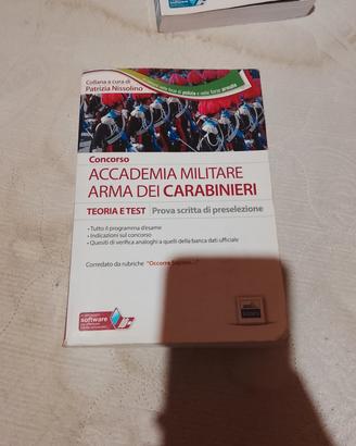 Libro CONCORSO MILITARI E CARABINIERI