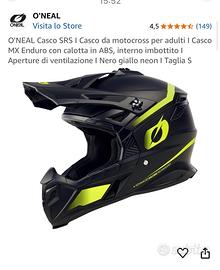 Casco O’neal enduro Taglia S
