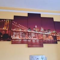 Pannelli di stampa su tela - paesaggio di New York