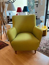 Poltrona anni '50 Verde
