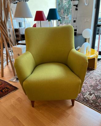 Poltrona anni '50 Verde