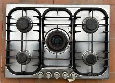 Piano Cottura 70 cm – 5 Fuochi – Gas Metano