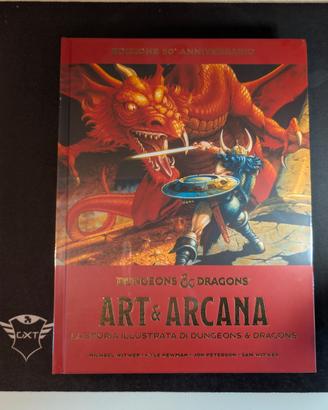 art e Arcana 50 anniversario dungeons and dragons 