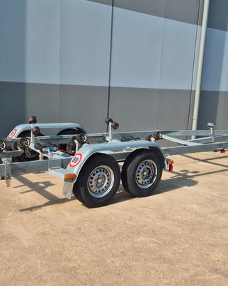 CARRELLO DOPPIO ASSE CRESCI RIMORCHI N2300