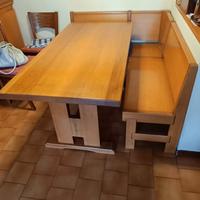 Tavolo con panca 