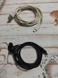 Cuffia AKG Samsung USB-c e cavo per iphone