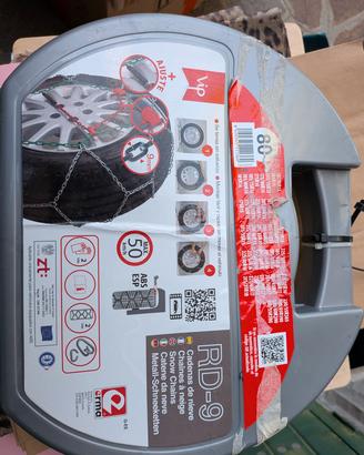 catene neve nuove 9 mm , gruppo 80 