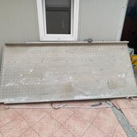 Pedana rampa di carico in alluminio 3m x 1.25m