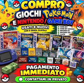 Giochi Pokemon Nintendo 3DS, DS, Game Boy