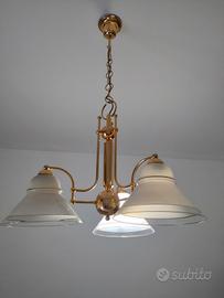 Lampadario vintage anni '70