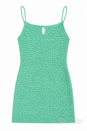 Vestito verde acqua