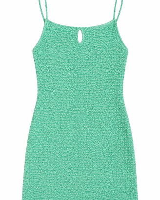 Vestito verde acqua