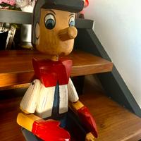 VENDUTO!!!Pinocchio in legno