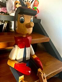 VENDUTO!!!Pinocchio in legno