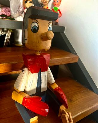 VENDUTO!!!Pinocchio in legno