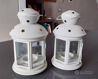 Set di due lanterne IKEA Rotera portacandele