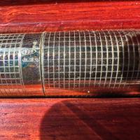 stilografica in argento massiccio/oro (Columbus)