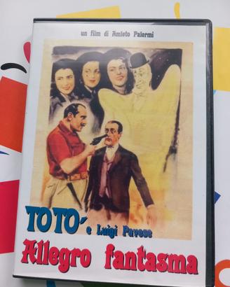 DVD in bianco e nero “ Allegro fantasma” con Totò