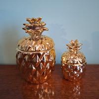Candele ananas coppia