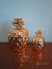 Candele ananas coppia