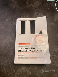 IL Vocabolario di latino dizionario