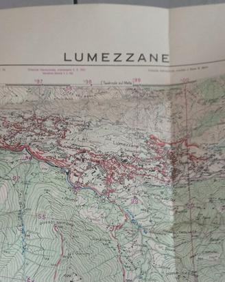 Lumezzane cartina militare