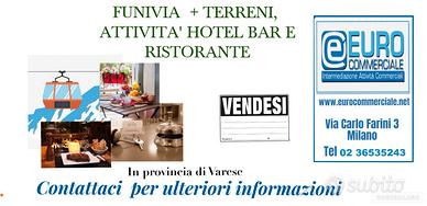 258/26 FUNIVIA + ATTIVITA' E TERRENI di mq 60.000