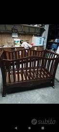 culla in legno massello praticamente nuova