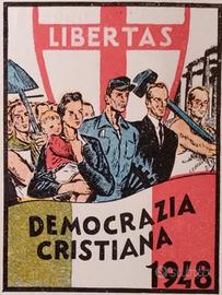 Tessera partito Democrazia Cristiana 1948 no usata