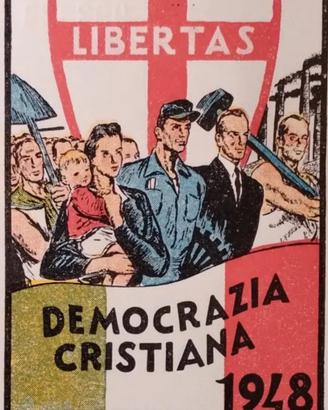 Tessera partito Democrazia Cristiana 1948 no usata
