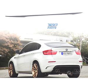 SPOILER BMW X6 E71 08-14 LOOK M PERFORMANCE NERO L