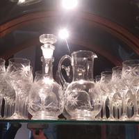 servizio bicchieri cristallo 