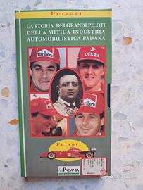PADANIA VHS Ferrari: La storia dei grandi piloti