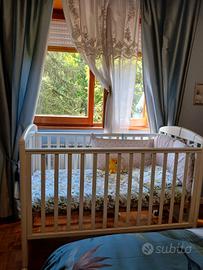 letto a cancello culla