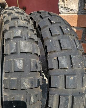 Coppia gomme Continental tkc80 150 e 110