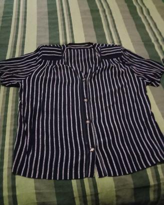 Camicia donna a righe