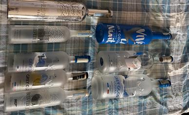 Vuoti bottiglie Grey goose