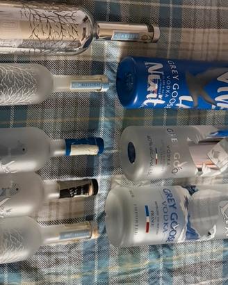 Vuoti bottiglie Grey goose