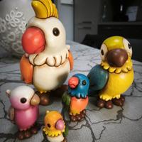 Collezione Completa Pappagalli Thun