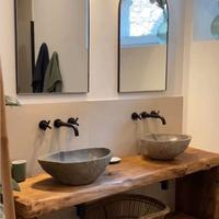 Piani Lavabo in legno 