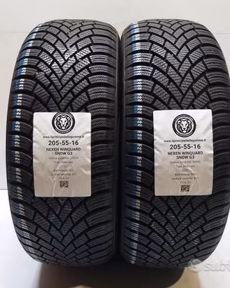 2 gomme 205 55 16 nexen a34593