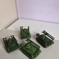 Quattro carri armati M50 Ontos Atlantic scala HO