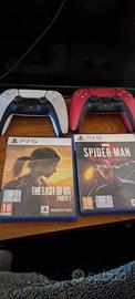 Playstation 5, Disk edition, 2 joystick + 2 giochi