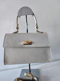 Borsa a mano/tracolla in vera pelle 