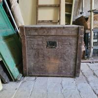 Baule Antico in Legno Massello - Fine '800 / Inizi