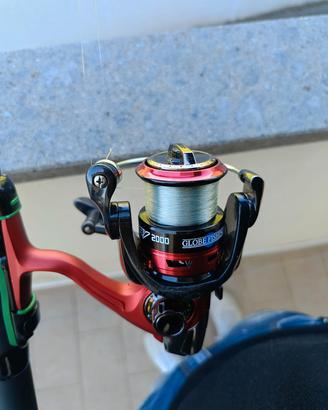 canna da pesca a tremarella